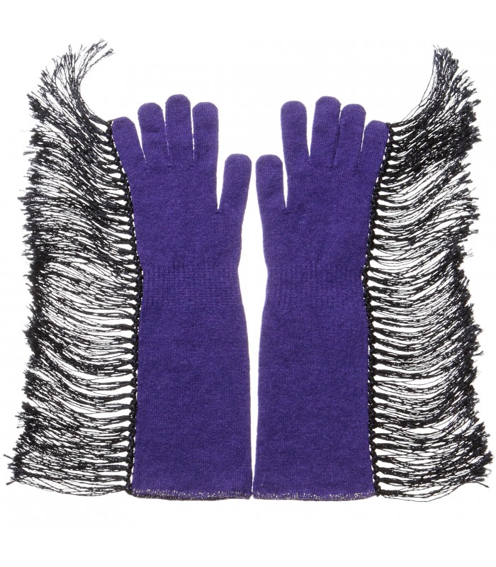 Cashmere Blend Gloves in Hippy charm packaged in Signature box